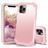 Mobigear Ultra Tough iPhone 11 Pro Max Hardcase Backcover Shockproof - Roségold