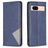Mobigear Rhombus Slim Google Pixel 8a Hülle Klapphülle - Blau