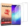 GrizzlyCoat Samsung Galaxy S10 5G Hydrogel TPU Displayschutz - Hüllenfreundlich + Applikator (2er Pack)