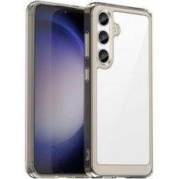 Mobigear Crystal Samsung Galaxy S24 Plus Hülle Hardcase Backcover - Grau