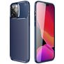Mobigear Racing iPhone 14 Plus Hülle Flexibles TPU Backcover - Blau