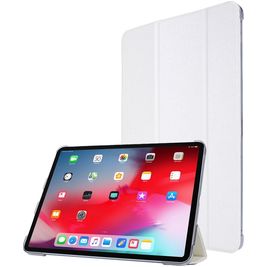 Mobigear Tri-Fold Slim iPad Pro 12.9 Zoll (2020) Hülle Klapphülle - Weiß