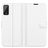 Mobigear Classic Wiko Power U20 Hülle Klapphülle Geldbörse - Weiß