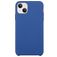 Mobigear Rubber Touch iPhone 15 Silikon Hülle Backcover - Dunkelblau