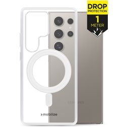 Mobilize Naked Protection Durchsichtig Samsung Galaxy S24 Ultra MagSafe Hülle Hardcase Backcover Stoßfest - Transparent