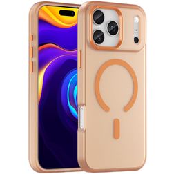 Mobigear Shockproof iPhone 17 Pro Max MagSafe Hardcase Backcover - Orange