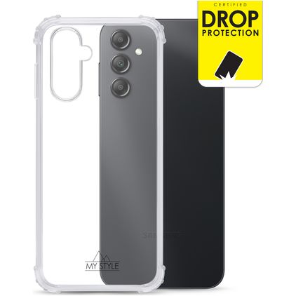 My Style Protective Flex Durchsichtig Samsung Galaxy A14 Hülle Flexibles TPU Backcover Stoßfest - Transparent
