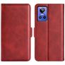 Mobigear Slim Magnet Realme GT Neo 3 Hülle Klapphülle Geldbörse - Rot