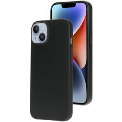 Mobiparts Classic iPhone 14 Hülle Flexibles TPU Backcover - Schwarz