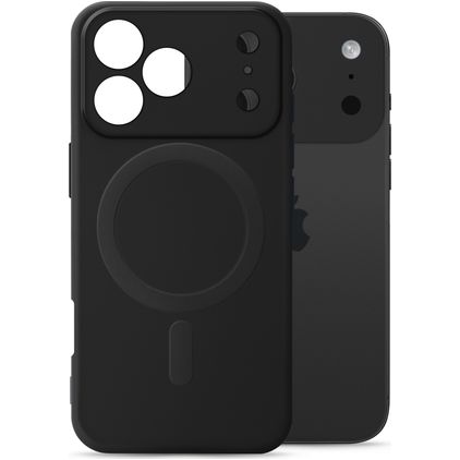 My Style Protective Flex iPhone 17 Pro Max MagSafe Hülle Flexibles TPU Backcover - Schwarz
