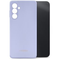 Mobilize Rubber Gelly Samsung Galaxy A14 Hülle Flexibles TPU Backcover - Pastel Purple