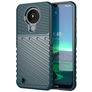 Mobigear Groove Nokia 1.4 Hülle Flexibles TPU Backcover - Grün