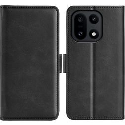 Mobigear Slim Magnet OnePlus 15 Hülle Klapphülle Geldbörse - Schwarz