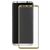 Mobigear Curved Samsung Galaxy S8 Plus Panzerglas Gehärtetes Glas Displayschutz - Gold