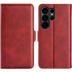 Mobigear Slim Magnet Samsung Galaxy S26 Ultra Klapphülle Portemonnaie - Rot