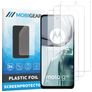 Mobigear Motorola Moto G62 Displayschutz Schutzfolie - Hüllenfreundlich (3er Pack)