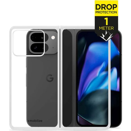 Mobilize Naked Protection Transparent Google Pixel 9 Pro Fold Hardcase Backcover Shockproof - Transparent