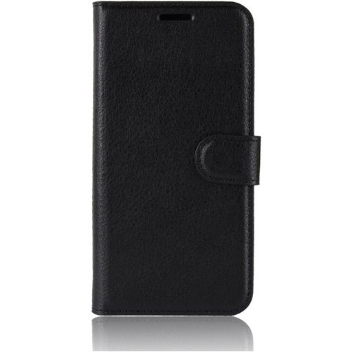 Mobigear Classic Samsung Galaxy A6 (2018) Hülle Klapphülle Geldbörse - Schwarz