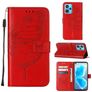 Mobigear Butterfly Realme 9 Pro Plus Hülle Klapphülle Geldbörse - Rot