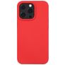 Mobigear Rubber Touch iPhone 14 Pro Silikon Hülle Backcover - Rot