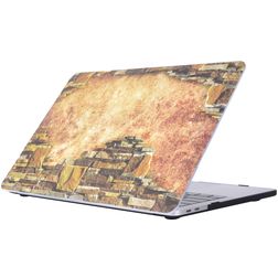 Mobigear Stone MacBook Pro 15 Zoll (2016-2019) Hardshell Hülle Laptop Cover MacBook Case - Model 5 - Modell A1707 / A1990