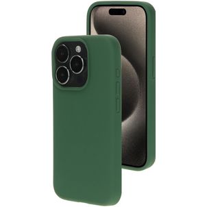 Mobiparts iPhone 15 Pro Silikon Hülle Backcover - Forest Green