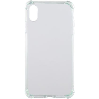 Mobigear Cushion iPhone XR Hülle Flexibles TPU Backcover Stoßfest - Grün