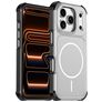 Mobigear Airbag Shockproof iPhone 17 Pro MagSafe Hülle Hardcase Backcover Stoßfest - Silber