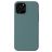 Mobigear Rubber Touch iPhone 13 Pro Max Silikon Hülle Backcover - Pine Green