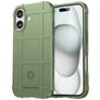 Mobigear Rugged Shield iPhone 16 Plus Hülle Flexibles TPU Backcover Stoßfest - Grün