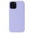 Mobigear Rubber Touch iPhone 13 Silikon Hülle Backcover - Light Purple