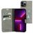 Mobiparts Classic Wallet iPhone 13 Pro Max Hülle Klapphülle Geldbörse - Granite Grey