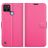 Mobigear Classic Realme C25Y Hülle Klapphülle Geldbörse - Magenta
