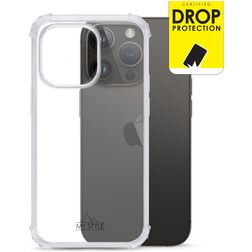 My Style Protective Flex Durchsichtig iPhone 14 Pro Hülle Flexibles TPU Backcover Stoßfest - Transparent