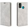 Mobigear Retro Slim HONOR 9X Lite Hülle Klapphülle Geldbörse - Grau