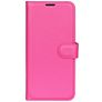Mobigear Classic Samsung Galaxy M22 Hülle Klapphülle Geldbörse - Pink