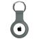 Xccess Keychain Apple AirTag Hülle Flexibles Silikon Schlüsselanhänger - Ash