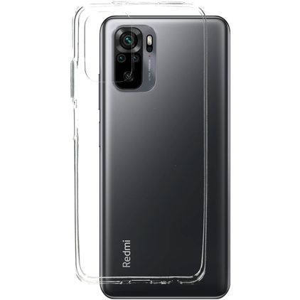 Mobiparts Classic Transparent Xiaomi Redmi Note 10 4G TPU (flexibel) Backcover - Transparent