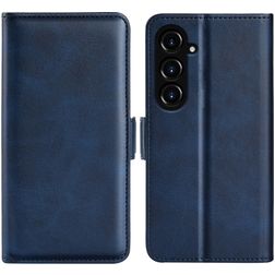 Mobigear Slim Magnet Samsung Galaxy S23 FE Hülle Klapphülle Geldbörse - Dunkelblau