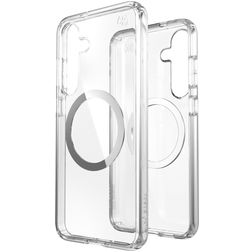 Speck Presidio2 Clear Durchsichtig Samsung Galaxy S25 Plus MagSafe Hülle Hardcase Backcover Stoßfest - Transparent