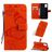 Mobigear Butterfly Samsung Galaxy A71 Klapphülle Portemonnaie - Orange