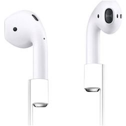 Xccess Anti Lost Apple AirPods 2 Hülle Silikon (flexibel) - Weiß