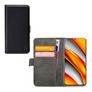 Mobilize Classic Gelly Wallet POCO F3 Klapphülle Portemonnaie - Schwarz