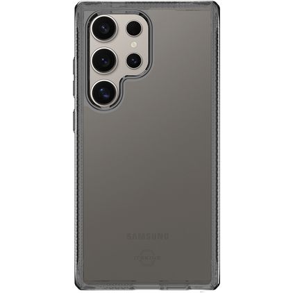 ITSkins SpectrumClear-R Samsung Galaxy S24 Ultra Hülle Flexibles TPU Backcover Stoßfest - Smoke