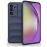 Mobigear Bumpy Samsung Galaxy A56 Hülle Flexibles TPU Backcover - Dark Blue