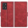 Mobigear Slim Magnet Realme GT Neo2 Hülle Klapphülle Geldbörse - Rot