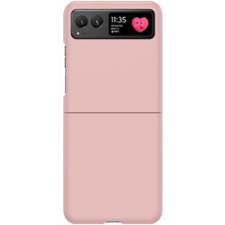 Mobigear Colors Motorola Razr 40 Hülle Hardcase Backcover - Pastellrosa