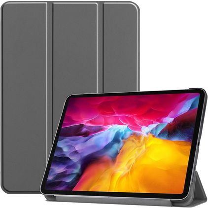 Mobigear Tri-Fold iPad Pro 11 Zoll (2022) Hülle Klapphülle - Grau