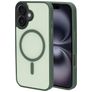 Mobiparts Hardcover iPhone 16 MagSafe Hülle Hardcase Backcover - Satin Green