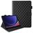 Mobigear Diamond Samsung Galaxy Tab S10 FE Plus Hülle Klapphülle - Schwarz